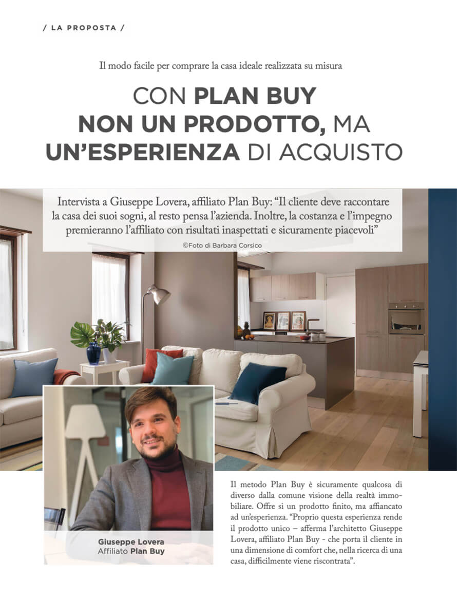 proposta plan buy® - intervista a giuseppe